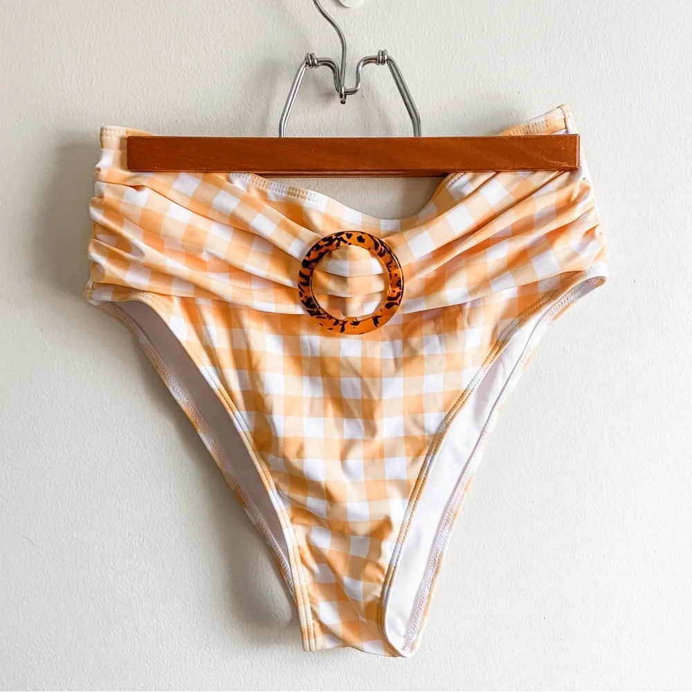 Sporlike Vintage Style Inspired High Waisted Bikini Set